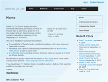 Tablet Screenshot of danielfry.com